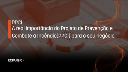 Título do texto com um PPCI ao fundo