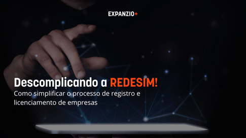 Imagem mostrando uma visão futurista da REDESIM