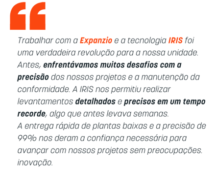 Depoimento sobre como a IRIS muda a eficiência e precisão de levantamento cadastral 